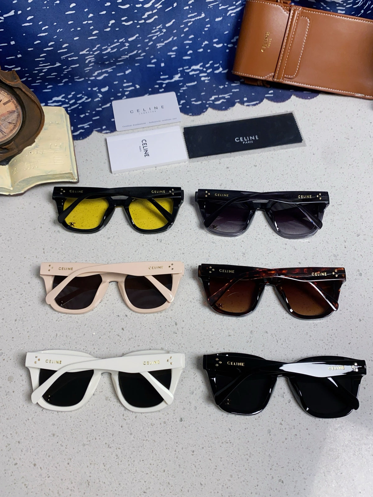 Celine Square Brown Lens Sunglasses for Men & Women - 398874 - detail image 11