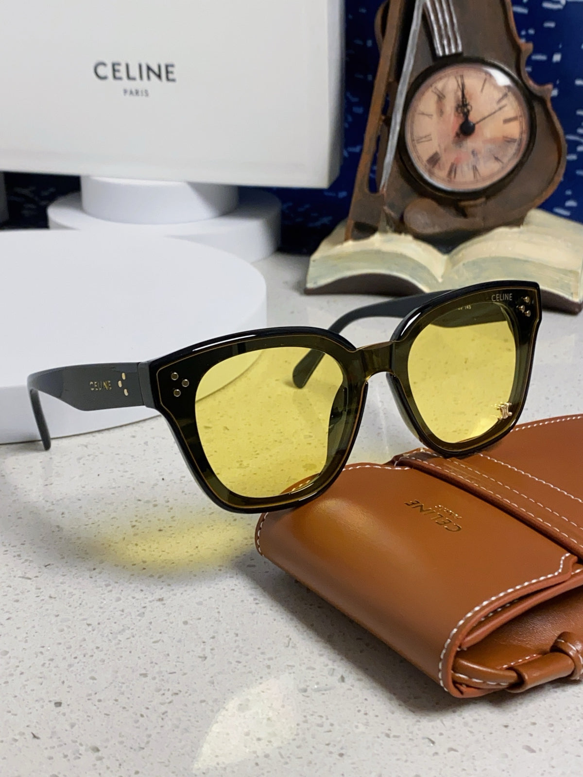 Celine Square Brown Lens Sunglasses for Men & Women - 398870 - detail image 10