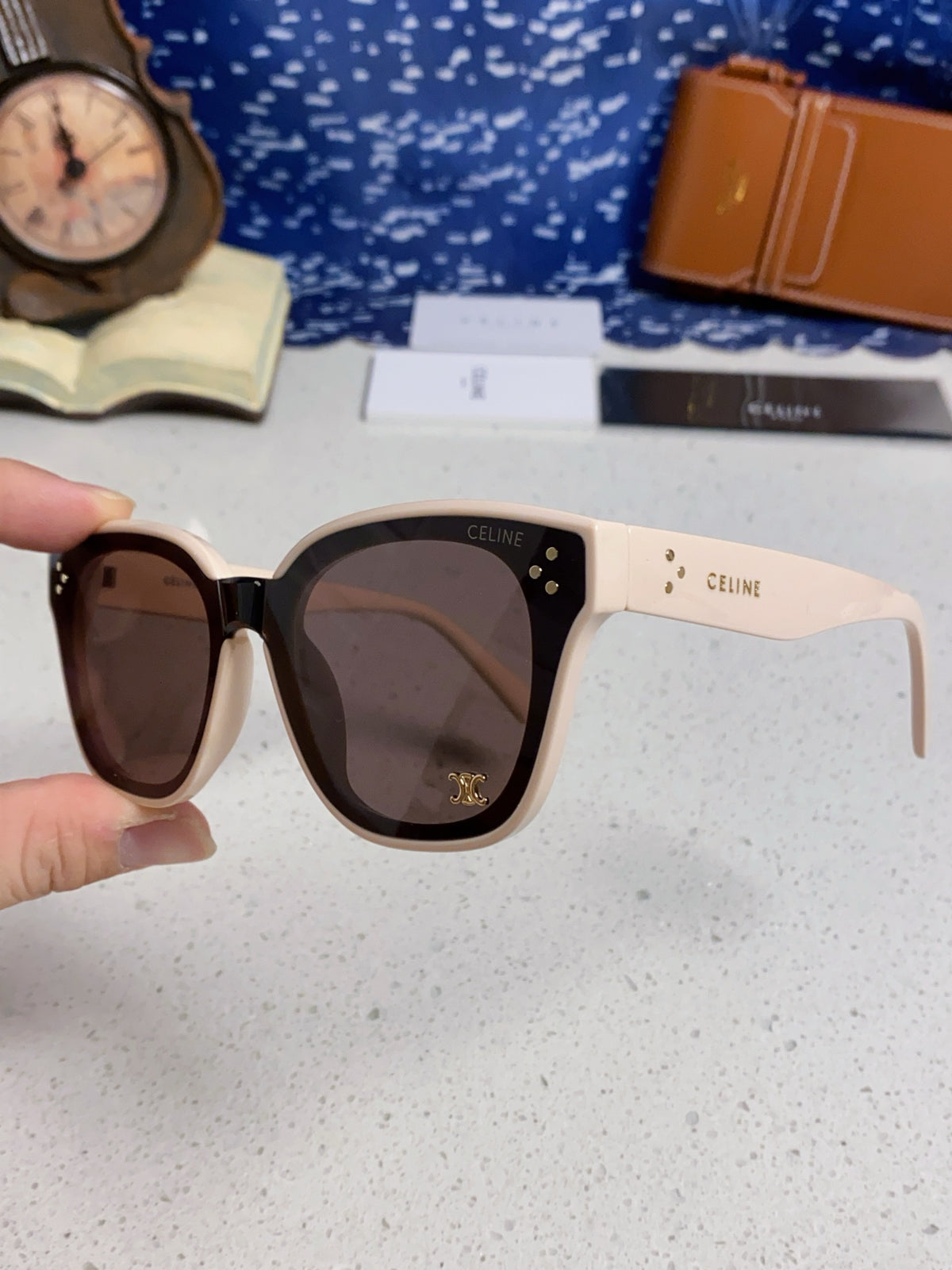 Celine Square Gray Lens Sunglasses for Men & Women - 398871 - detail image 6