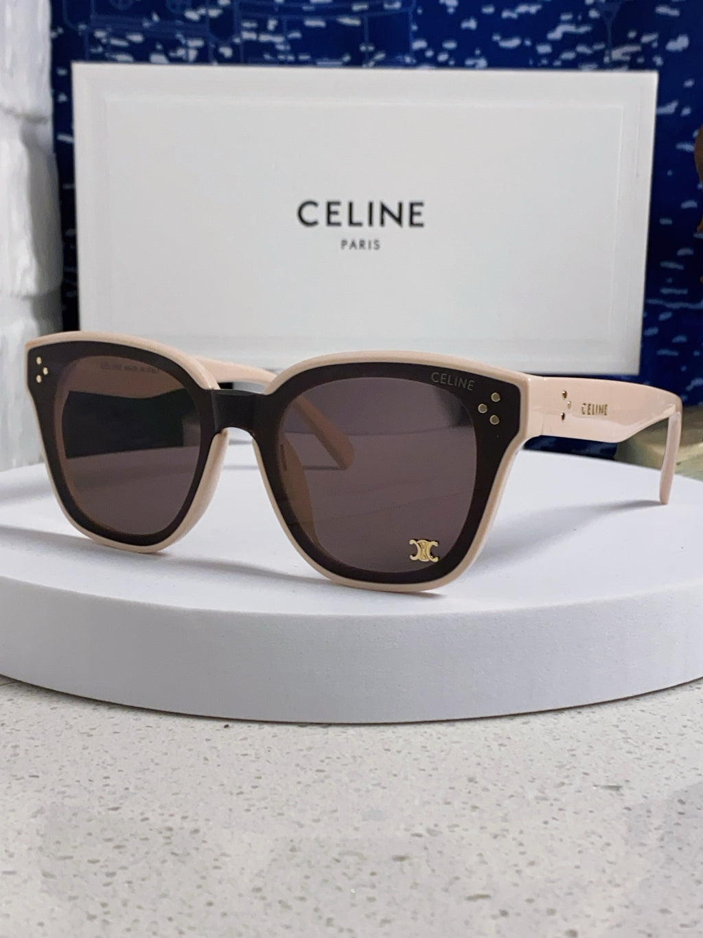 Celine Square Gray Lens Sunglasses for Men & Women - 158428