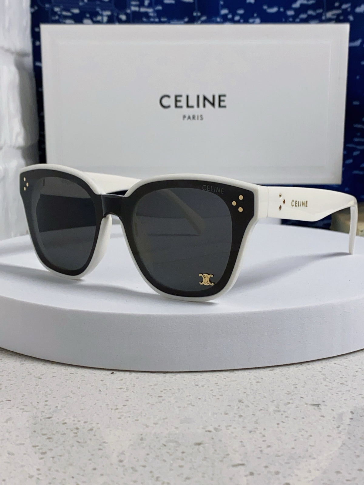 Celine Square Gray Lens Sunglasses for Men & Women - 432019