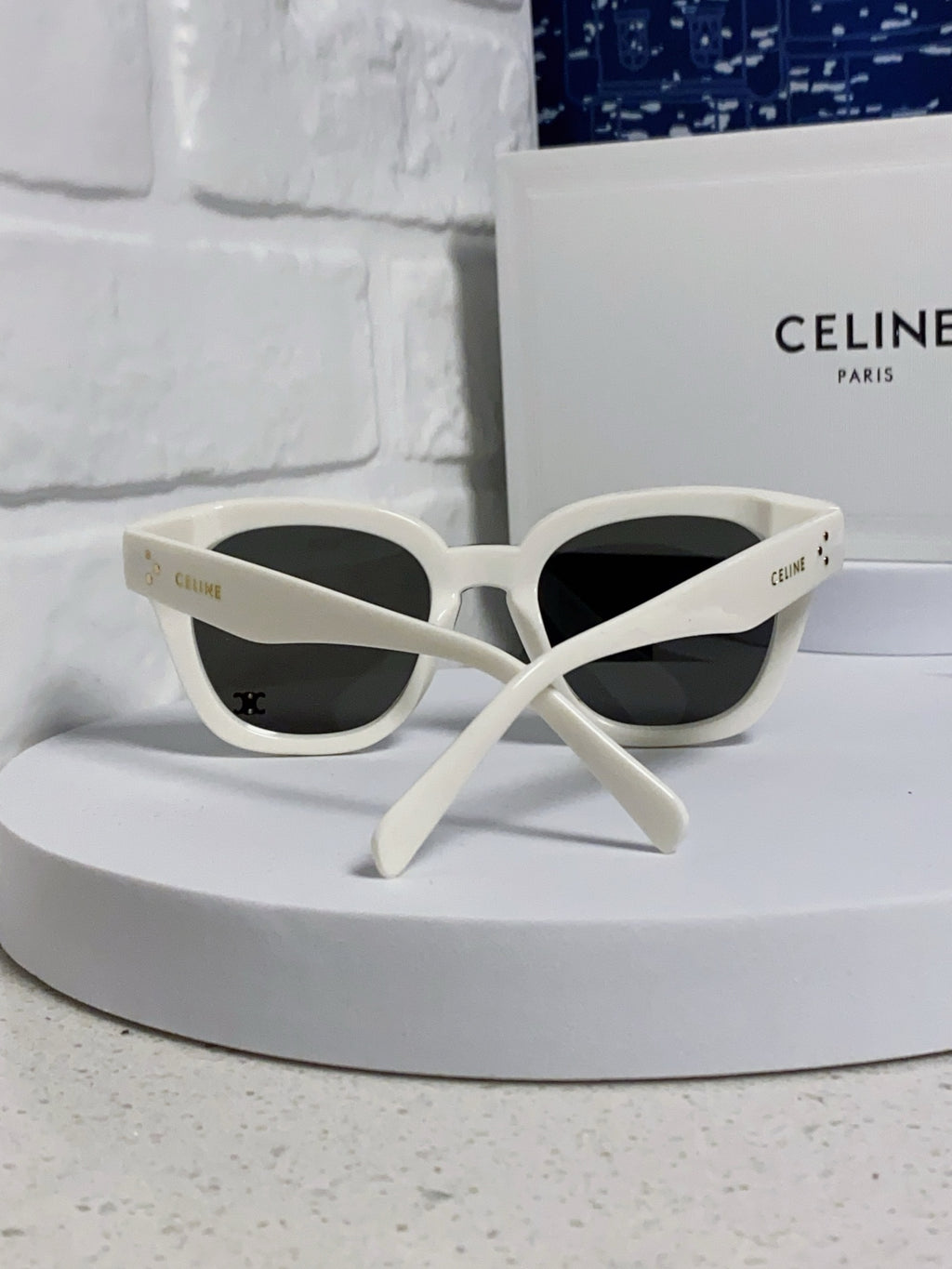 Celine Square Gray Lens Sunglasses for Men & Women - 158429 - detail image 3