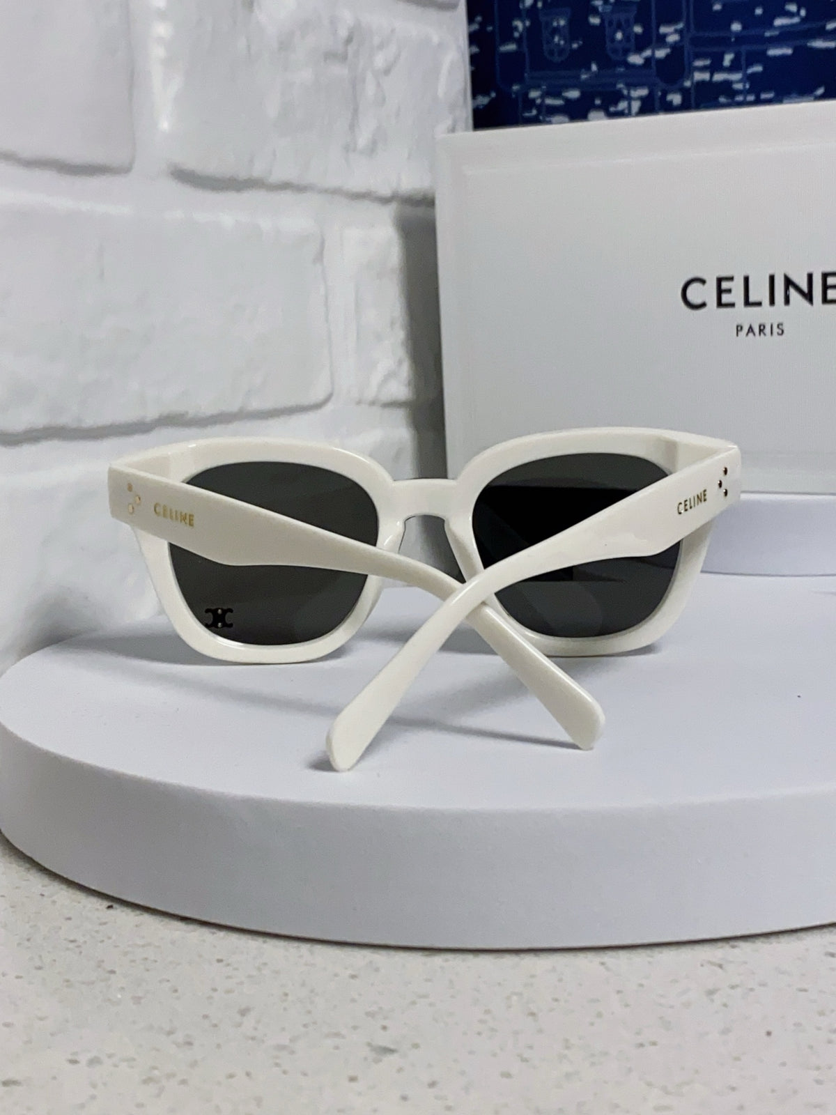 Celine Square Gray Lens Sunglasses for Men & Women - 158429 - detail image 3