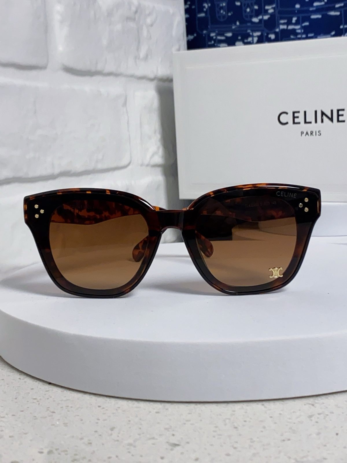 Celine Square Brown Lens Sunglasses for Men & Women - 432021 - detail image 2