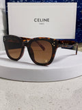 Celine Square Brown Lens Sunglasses for Men & Women - 432021