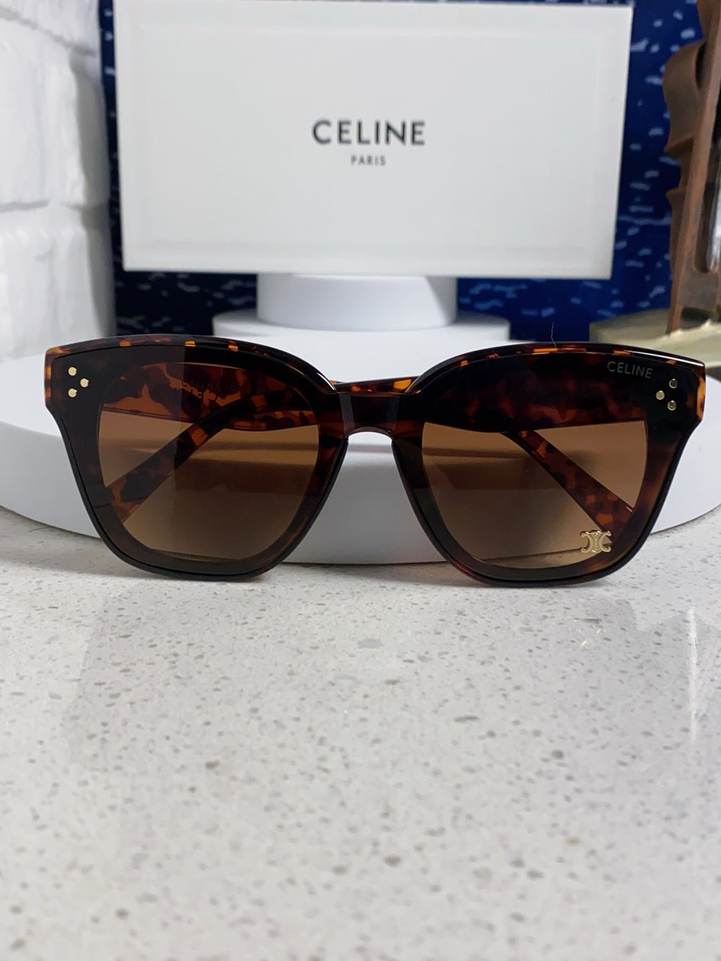 Celine Square Brown Lens Sunglasses for Men & Women - 398874 - detail image 9