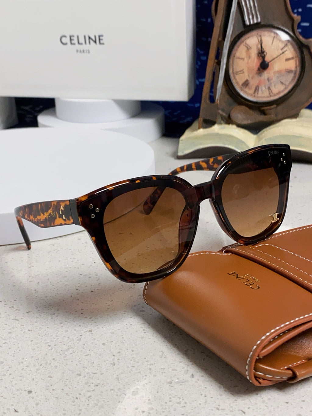 Celine Square Brown Lens Sunglasses for Men & Women - 432021 - detail image 10