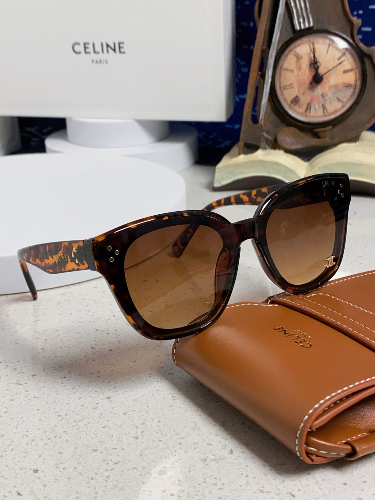 Celine Square Brown Lens Sunglasses for Men & Women - 432021 - detail image 10