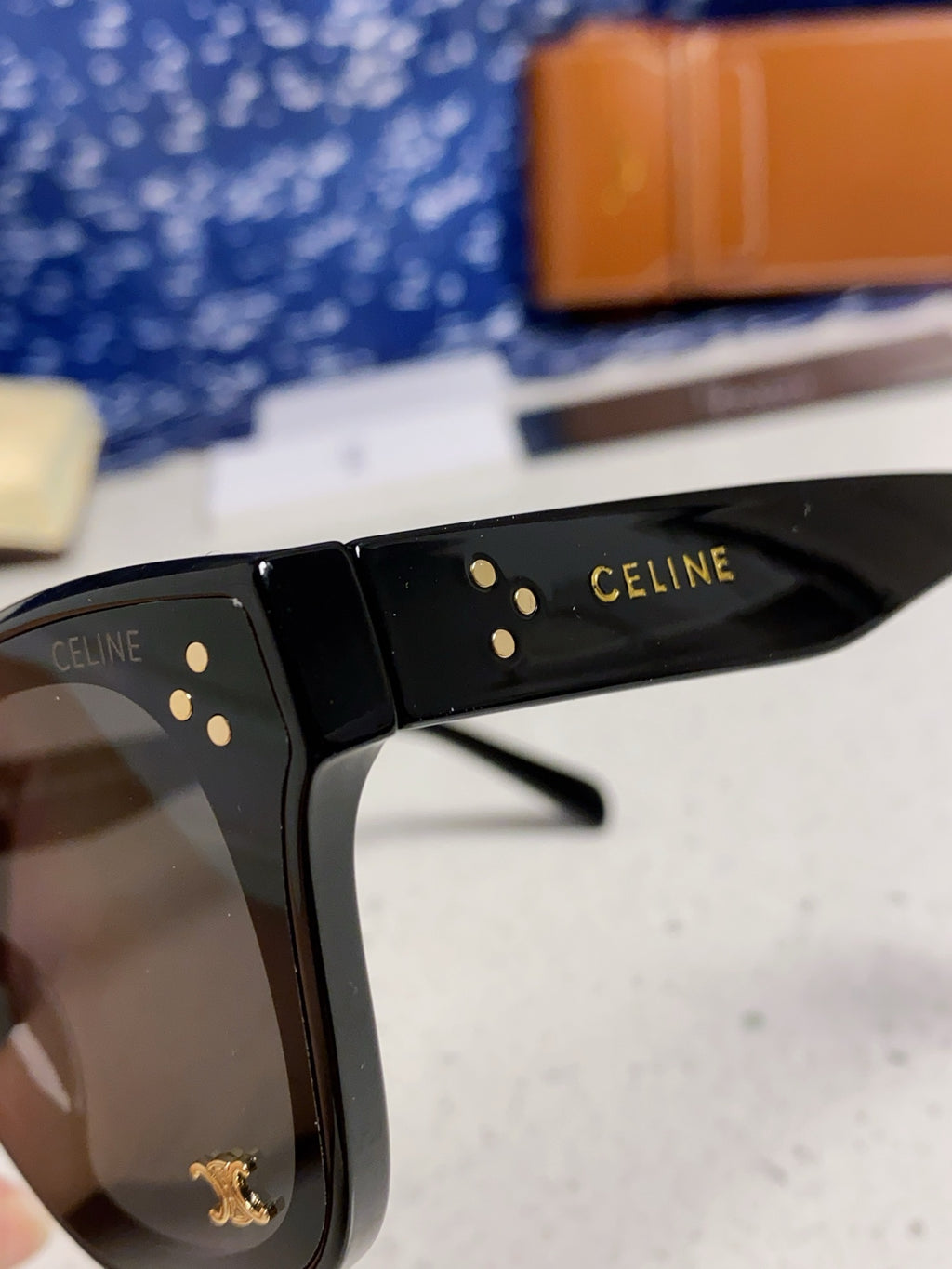 Celine Square Gray Lens Sunglasses for Men & Women - 398875 - detail image 7