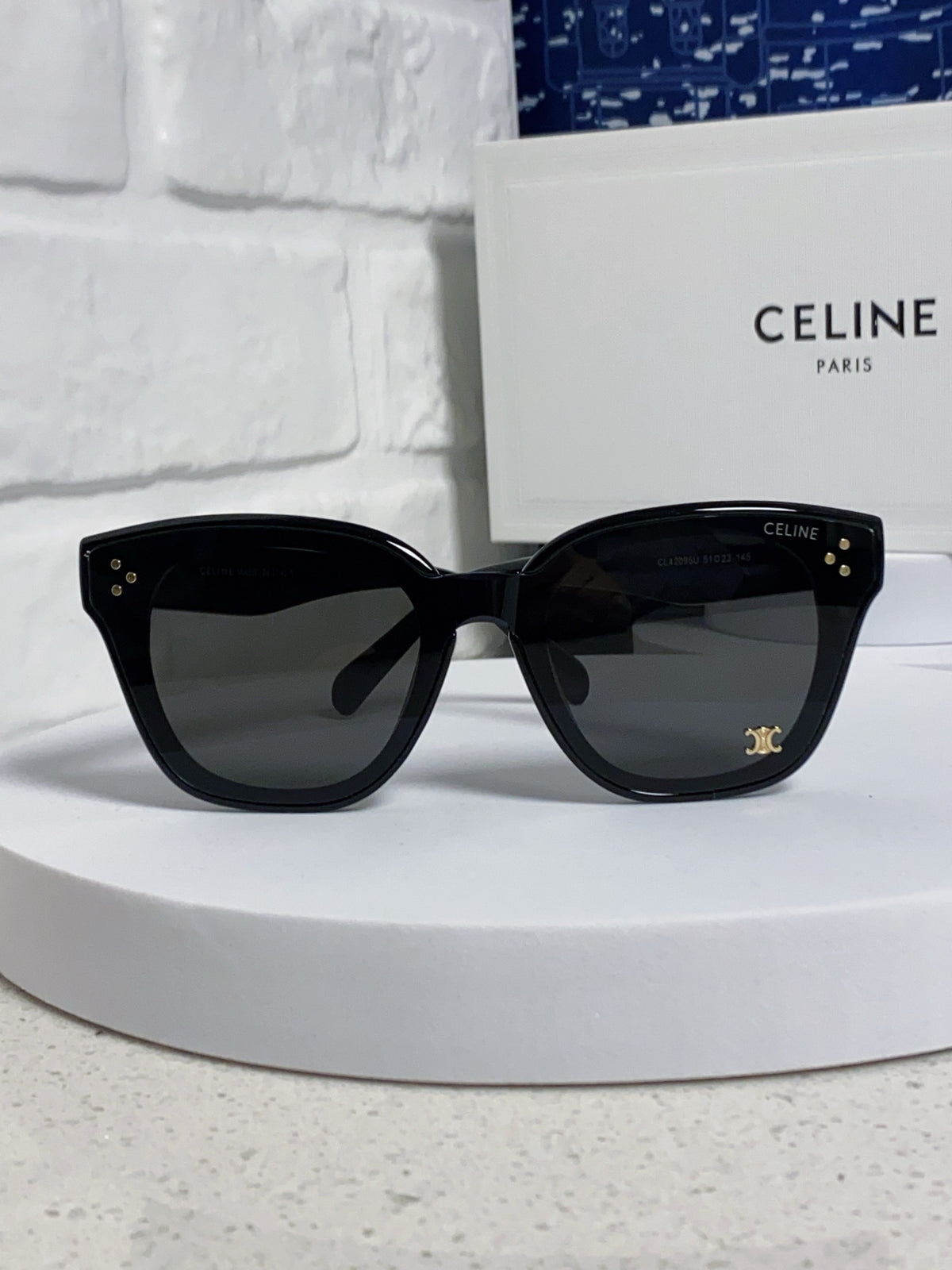 Celine Square Gray Lens Sunglasses for Men & Women - 158432 - detail image 2