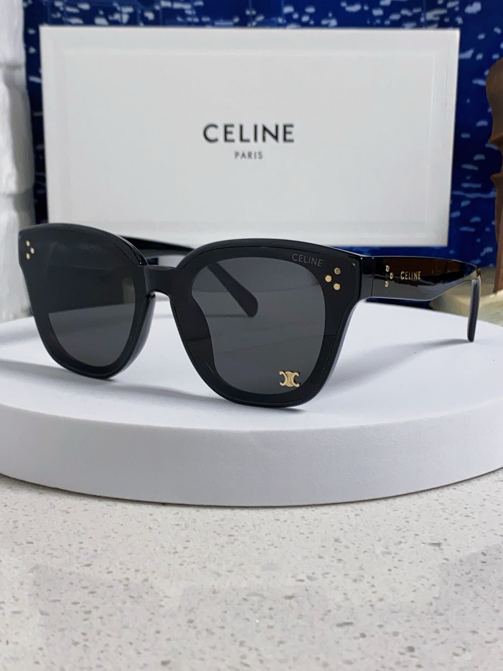 Celine Square Gray Lens Sunglasses for Men & Women - 432022