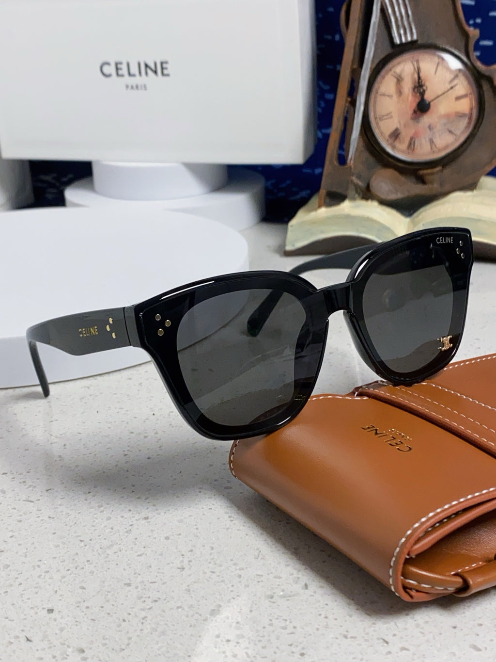 Celine Square Gray Lens Sunglasses for Men & Women - 398875 - detail image 10