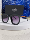 Hermès Metal Square Silver Lens Sunglasses for Men & Women - 399453