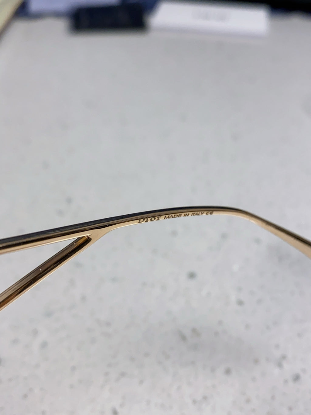 Dior 30MONTAIGNE Lightweight Rimless Gray Lens Sunglasses for Men & W - 867125 - detail image 8