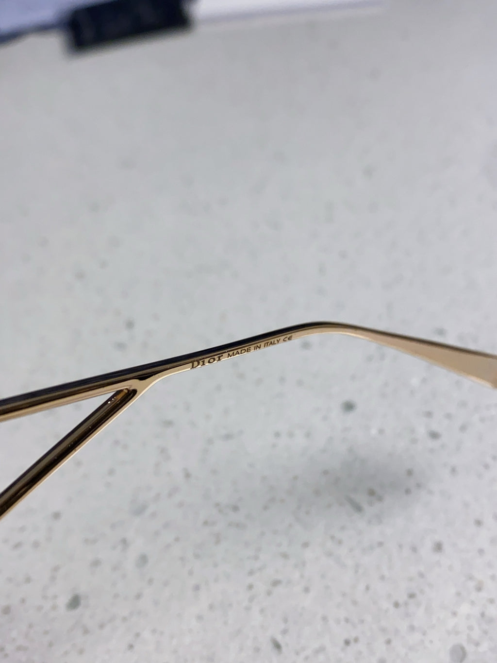 Dior 30MONTAIGNE Lightweight Rimless Blue Lens Sunglasses for Men & W - 415462 - detail image 8