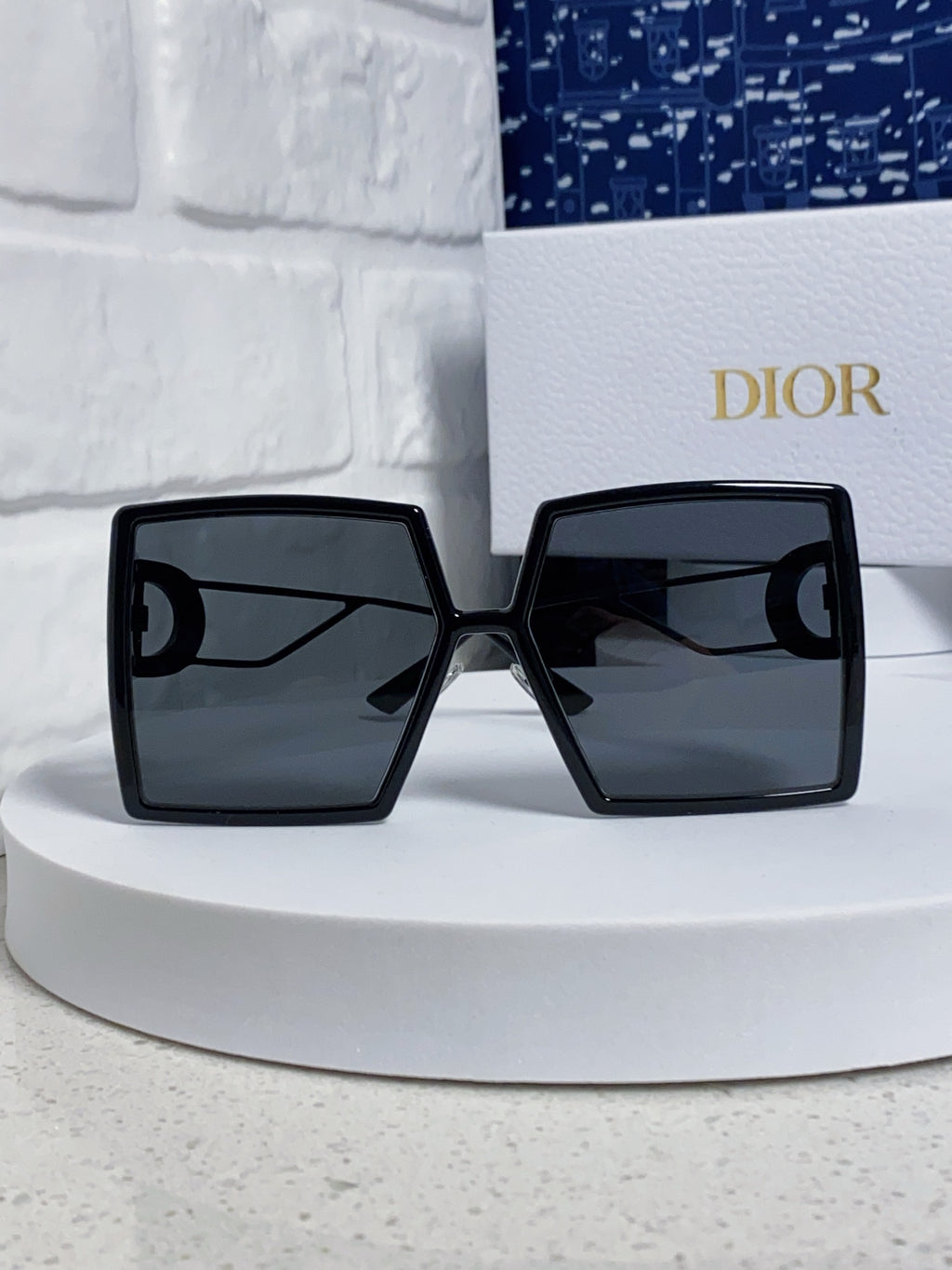 Dior Square Brown Lens Sunglasses for Women - 415412 - detail image 2