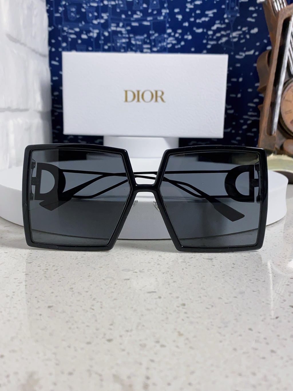 Dior Square Brown Lens Sunglasses for Women - 449130 - detail image 7