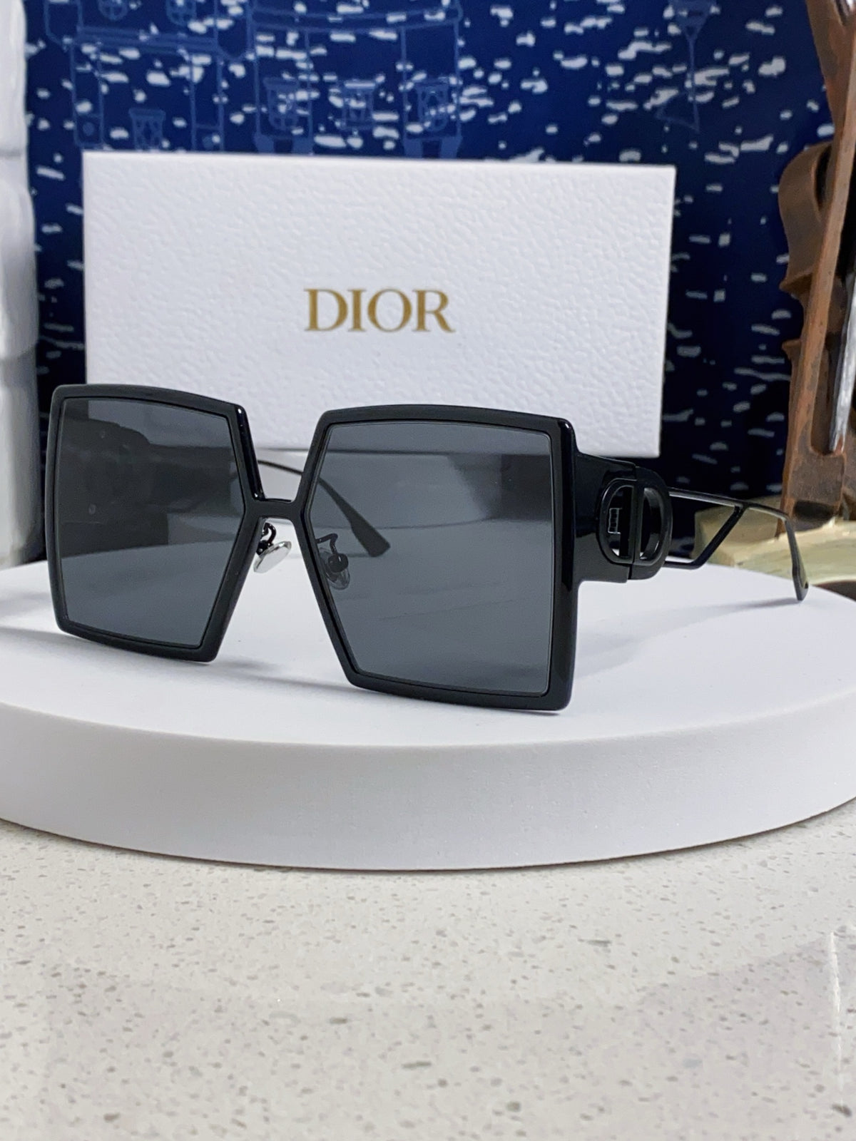 Dior Square Brown Lens Sunglasses for Women - 415412