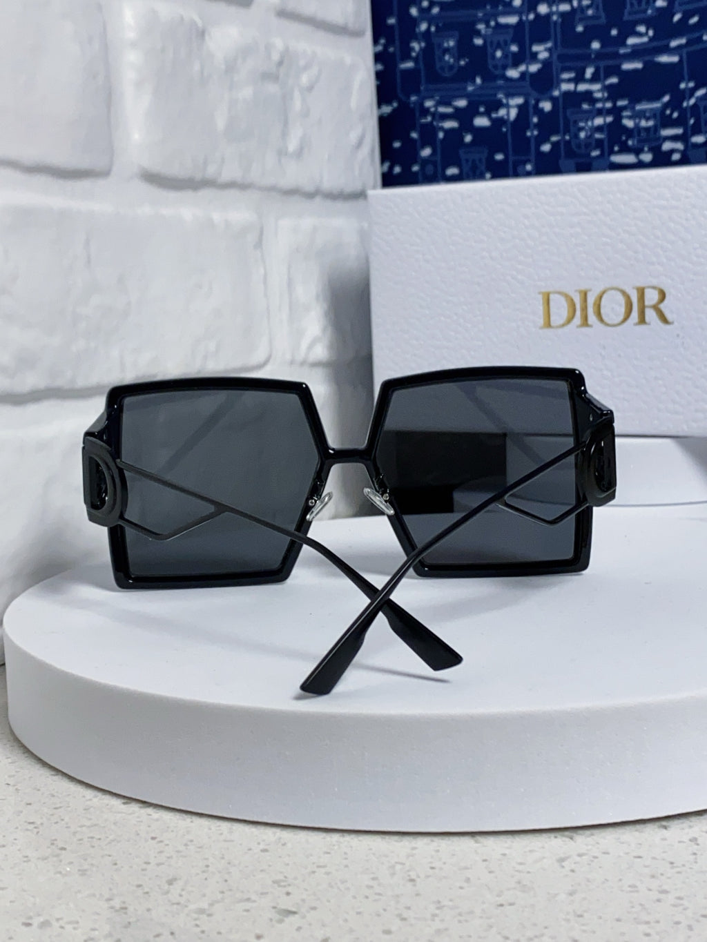 Dior Square Brown Lens Sunglasses for Women - 415412 - detail image 3
