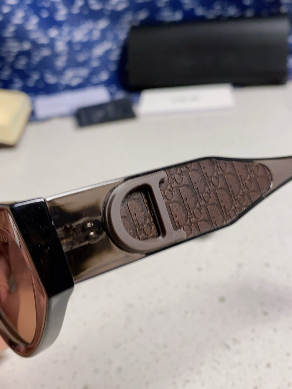 Dior Polarized Fashion Silver Lens Sunglasses for Women - 867128 - detail image 7