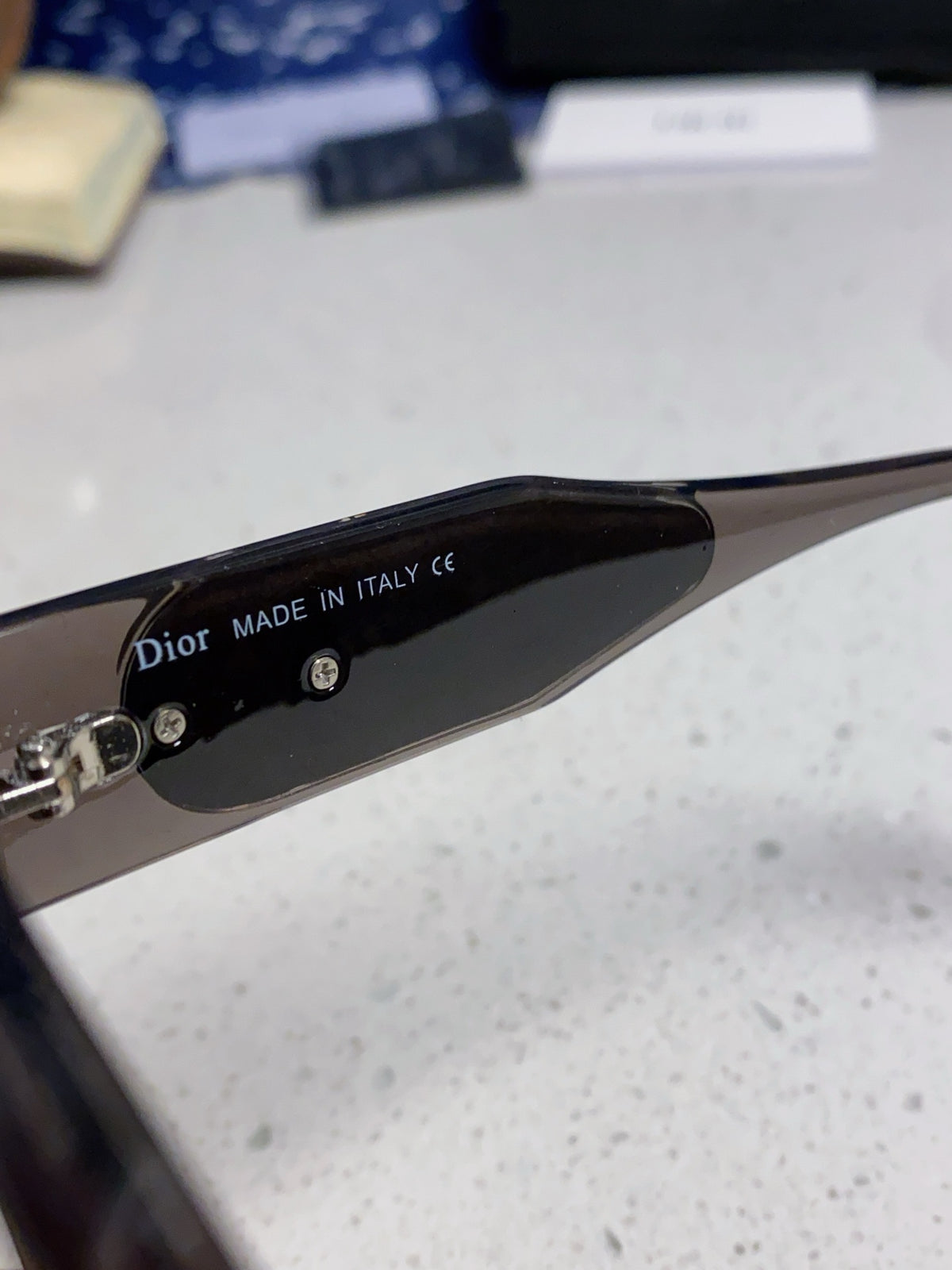 Dior Polarized Fashion Silver Lens Sunglasses for Women - 867128 - detail image 8