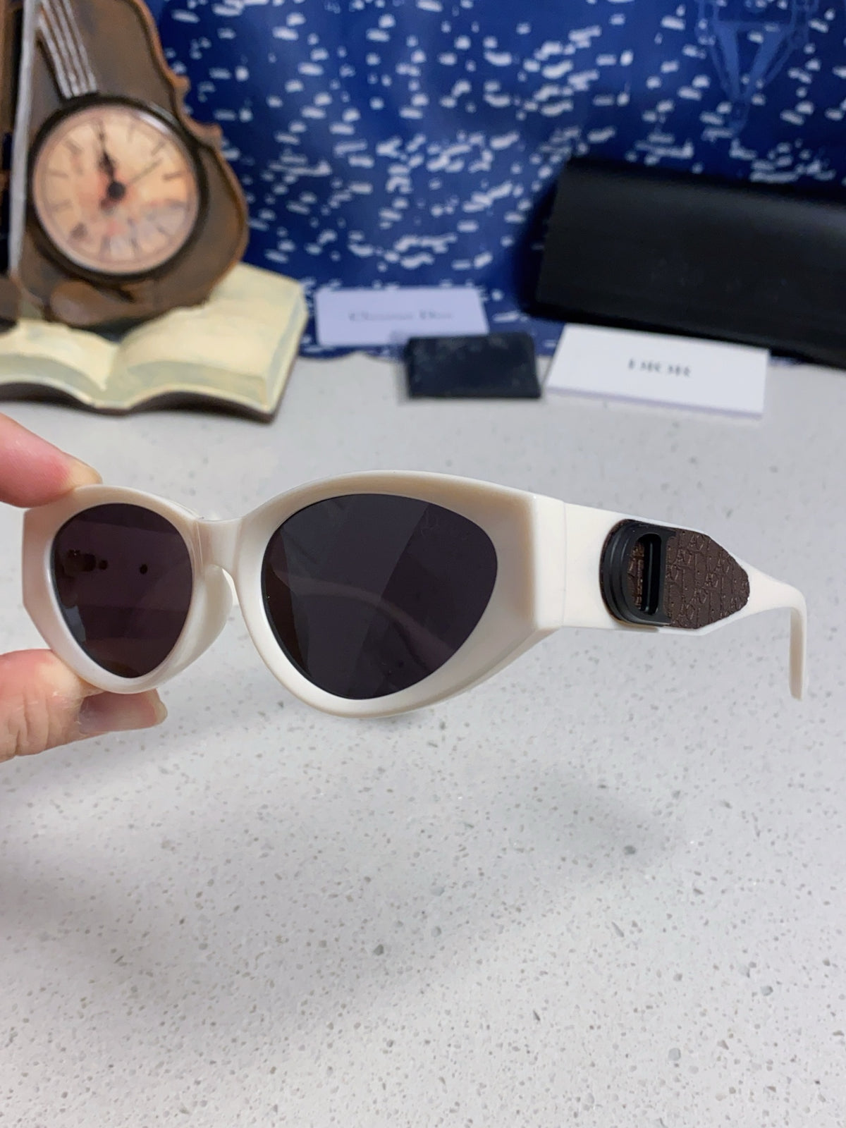 Dior Polarized Fashion Silver Lens Sunglasses for Women - 415365 - detail image 6