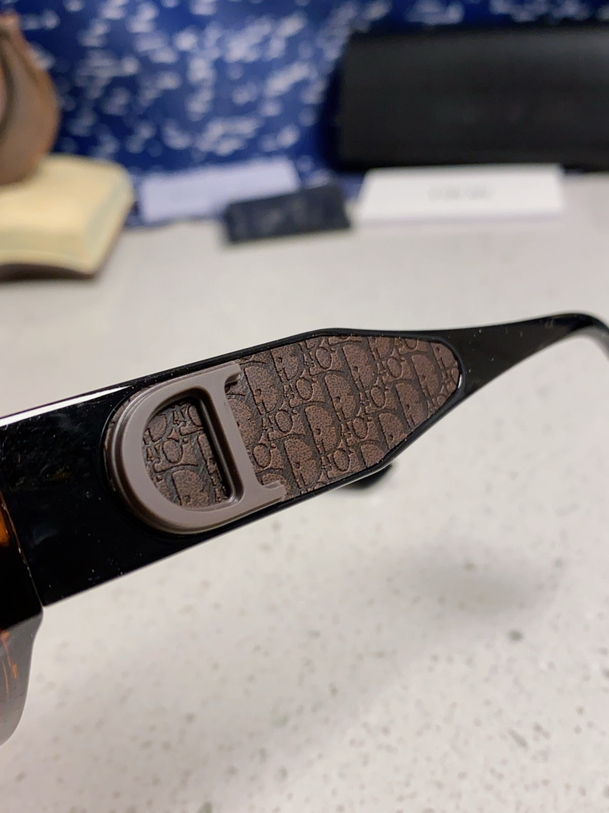 Dior Polarized Fashion Silver Lens Sunglasses for Women - 867130 - detail image 7