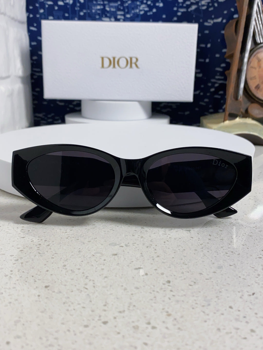 Dior Polarized Fashion Black Lens Sunglasses for Women - 431739 - detail image 9