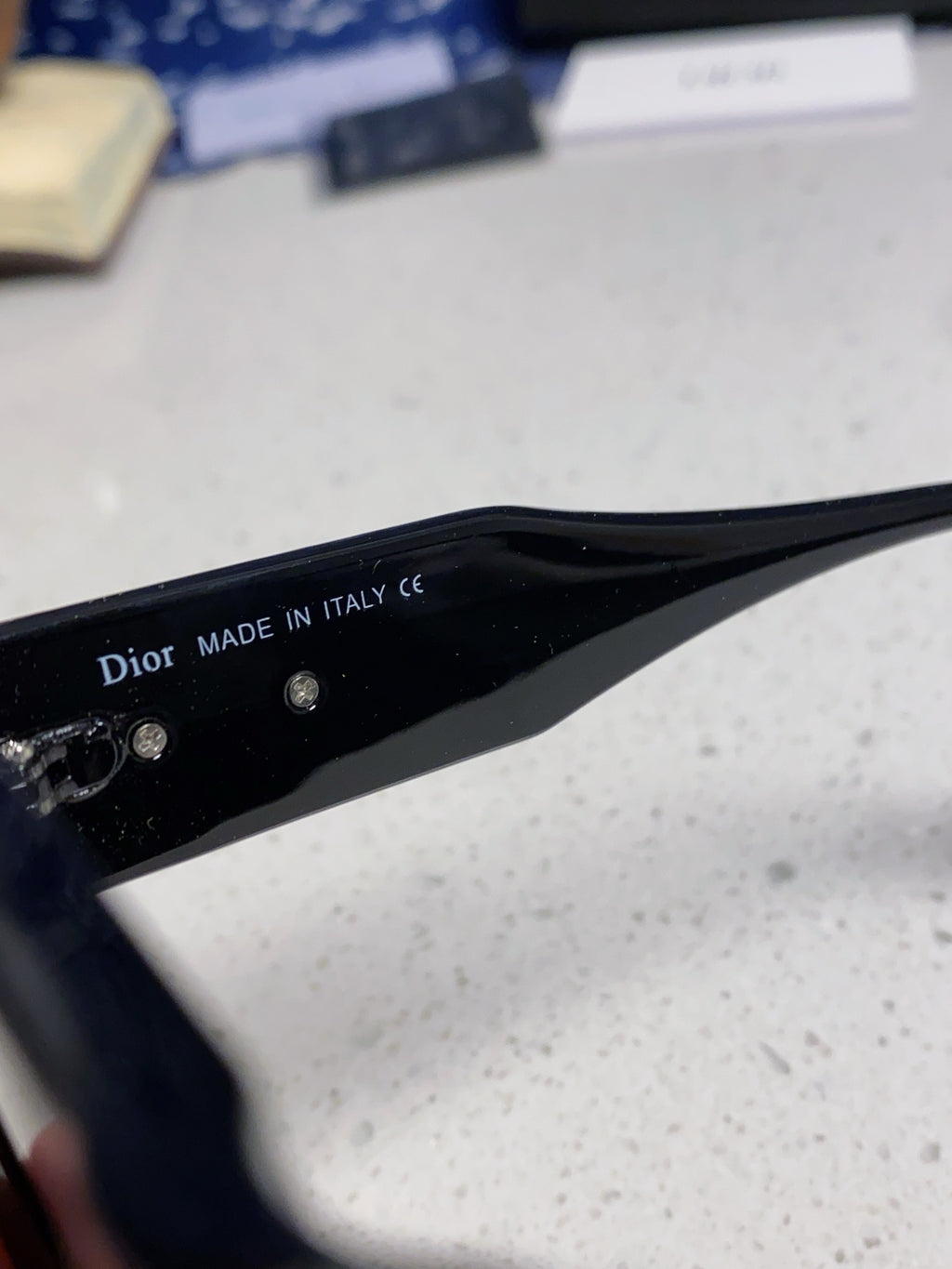 Dior Polarized Fashion Black Lens Sunglasses for Women - 867131 - detail image 8