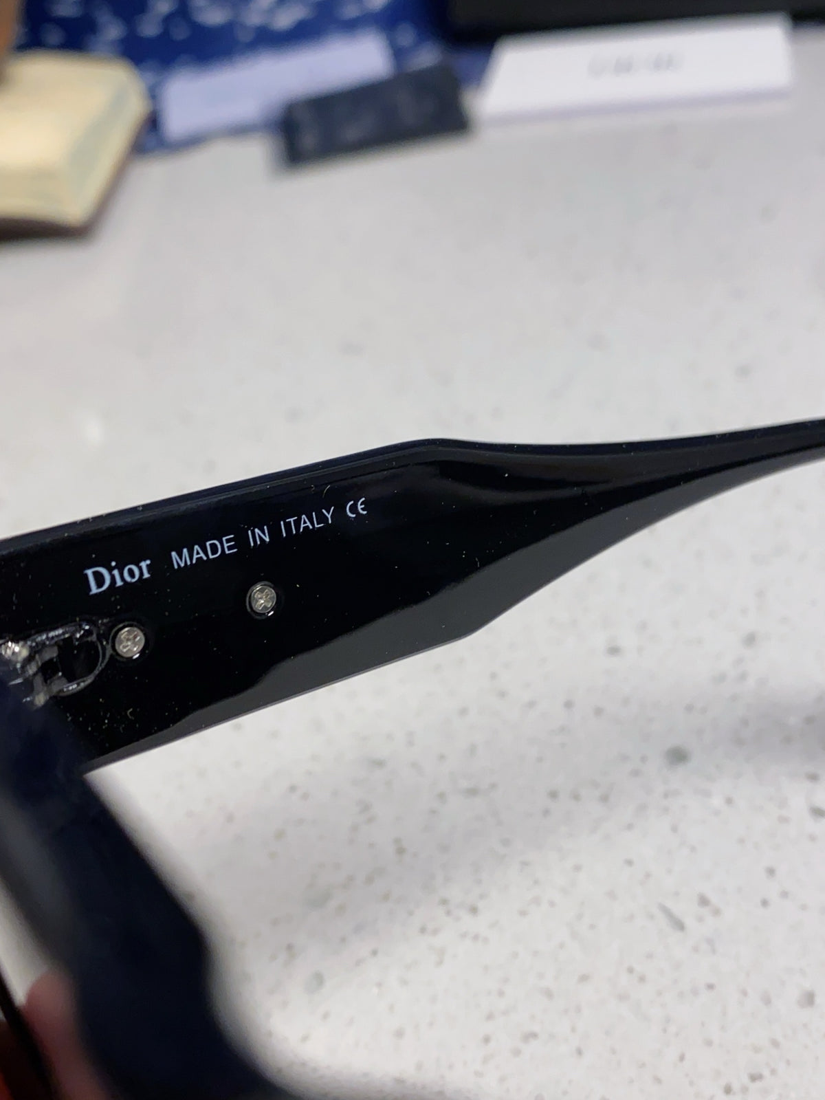 Dior Polarized Fashion Black Lens Sunglasses for Women - 415466 - detail image 8