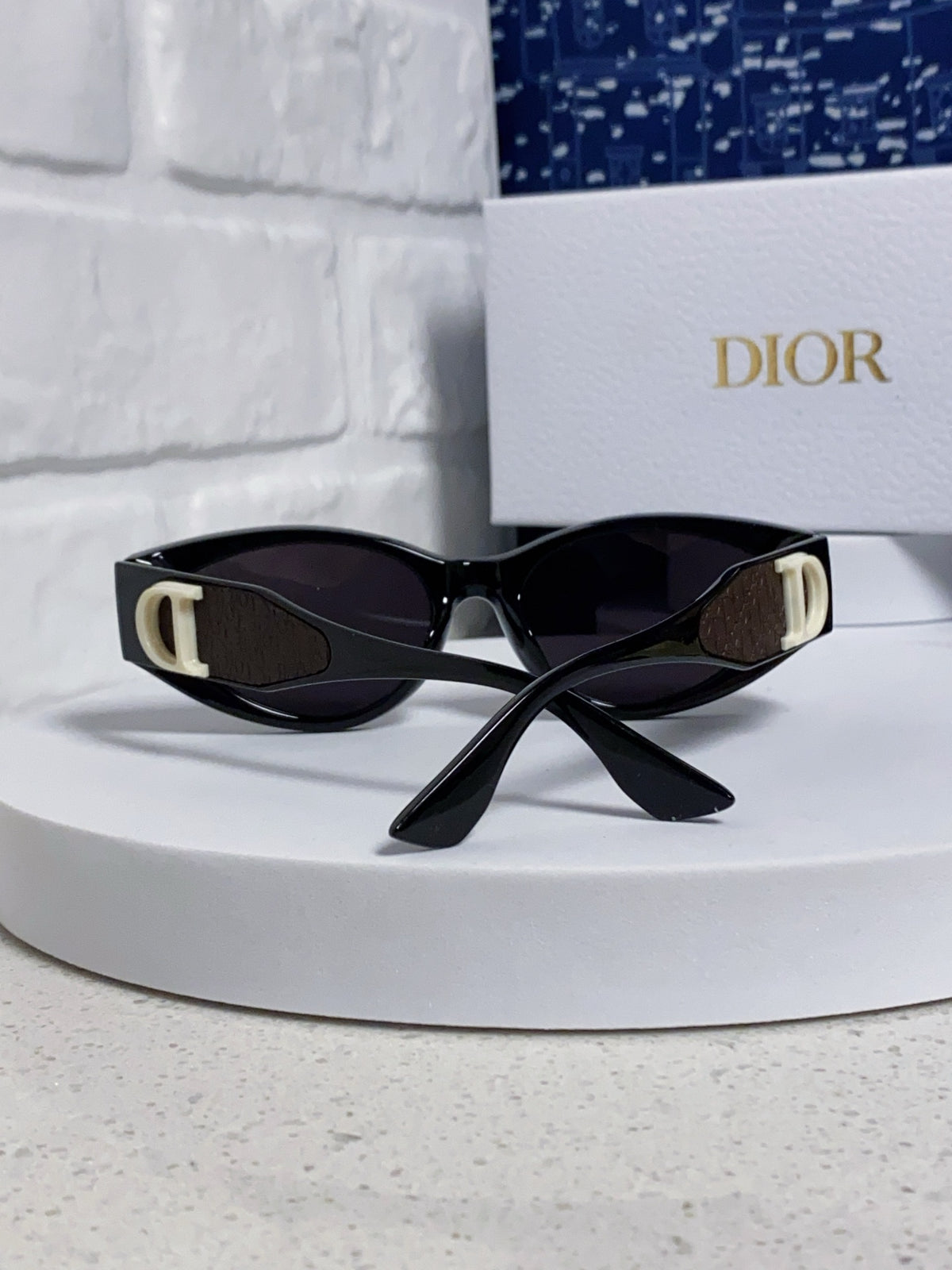 Dior Polarized Fashion Black Lens Sunglasses for Women - 415367 - detail image 3