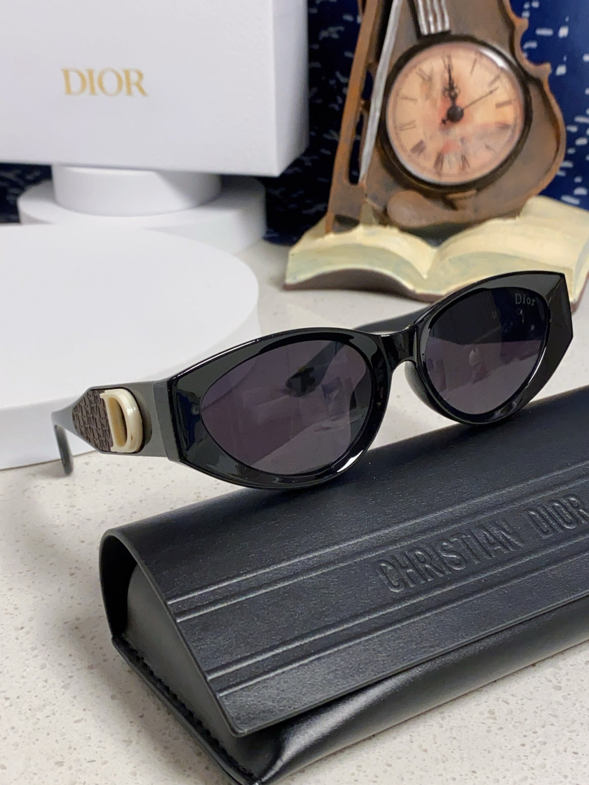 Dior Polarized Fashion Black Lens Sunglasses for Women - 867131 - detail image 10