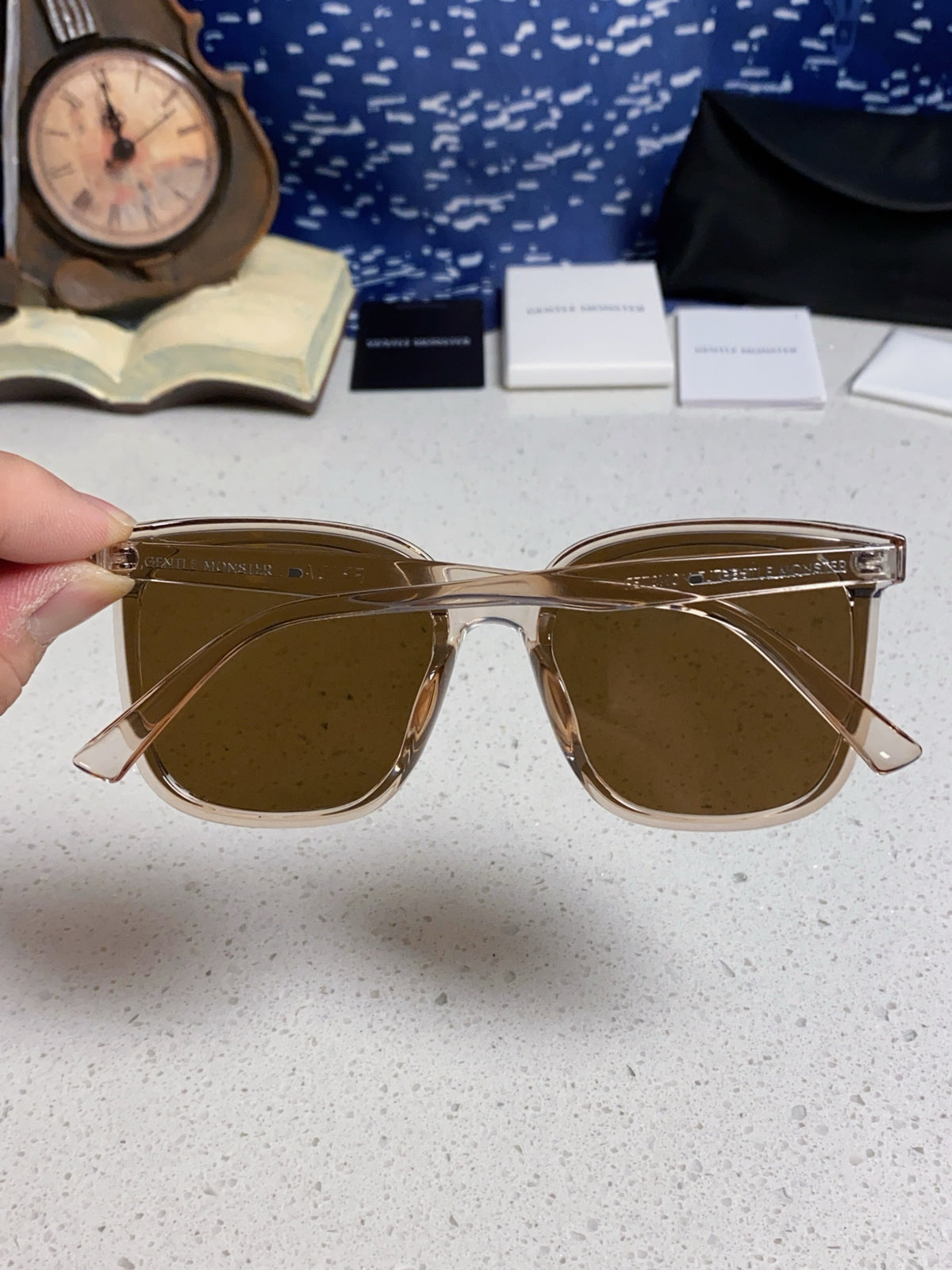Gentle Monster FIRDA Oversized Brown Lens Sunglasses for Women - 416479 - detail image 5