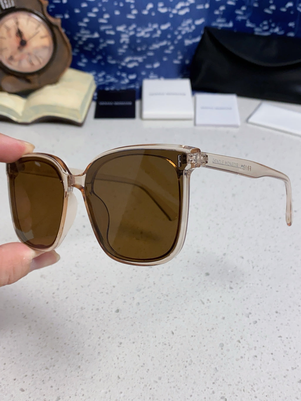 Gentle Monster FIRDA Oversized Brown Lens Sunglasses for Women - 158668 - detail image 6