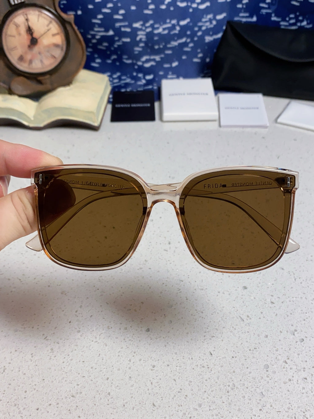 Gentle Monster FIRDA Oversized Brown Lens Sunglasses for Women - 158668 - detail image 4