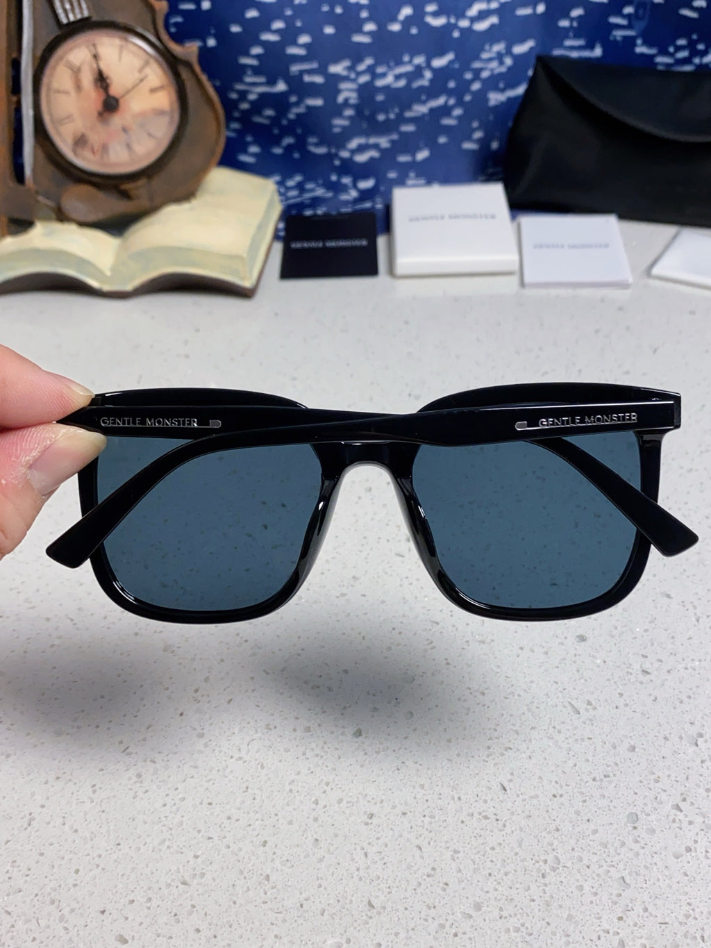 Gentle Monster FIRDA Oversized Red Lens Sunglasses for Women - detail image 5
