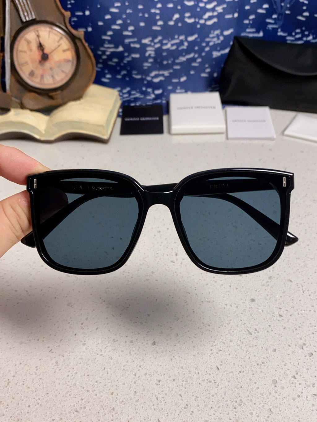 Gentle Monster FIRDA Oversized Red Lens Sunglasses for Women - detail image 4