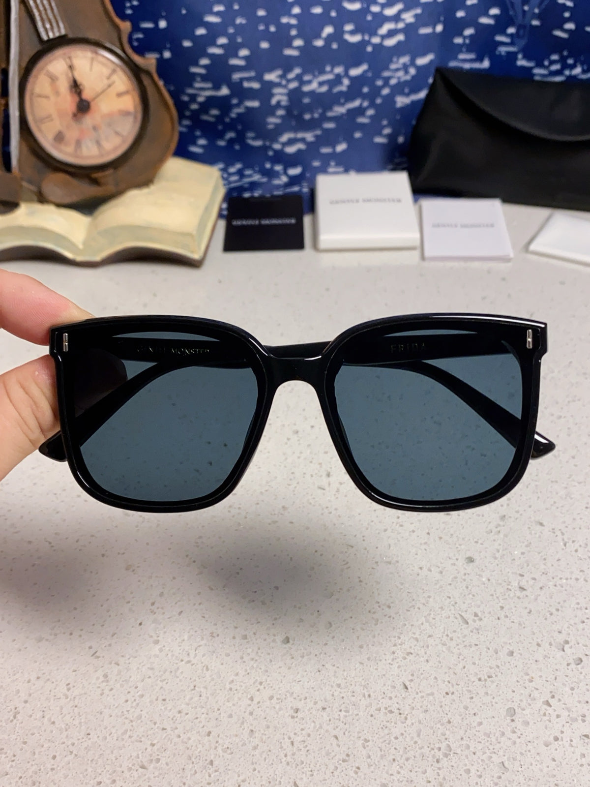 Gentle Monster FIRDA Oversized Red Lens Sunglasses for Women - detail image 4