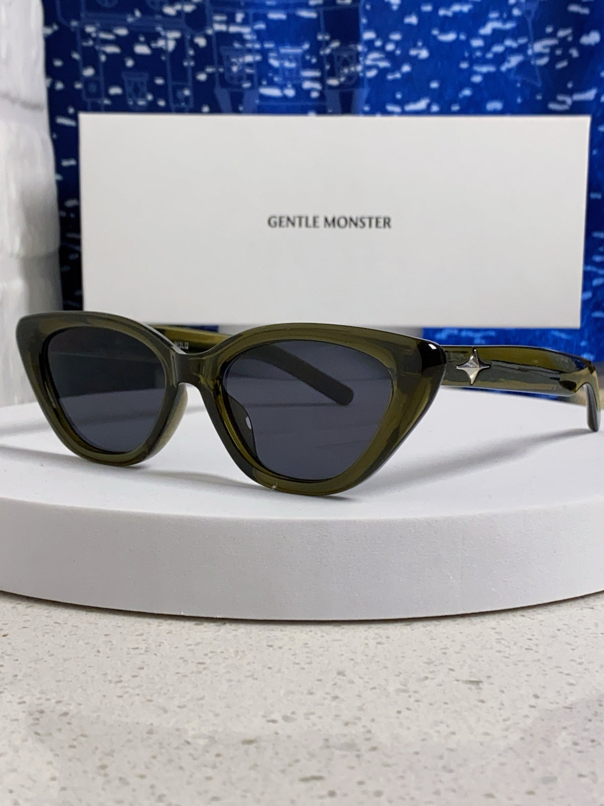 Gentle Monster SIUND Cat-Eye Black Lens Sunglasses for Men & Women