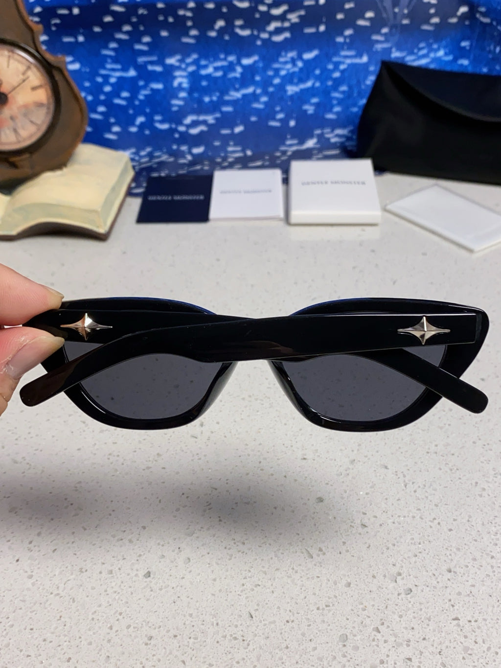 Gentle Monster SIUND Cat-Eye Silver Lens Sunglasses for Men & Women - detail image 5