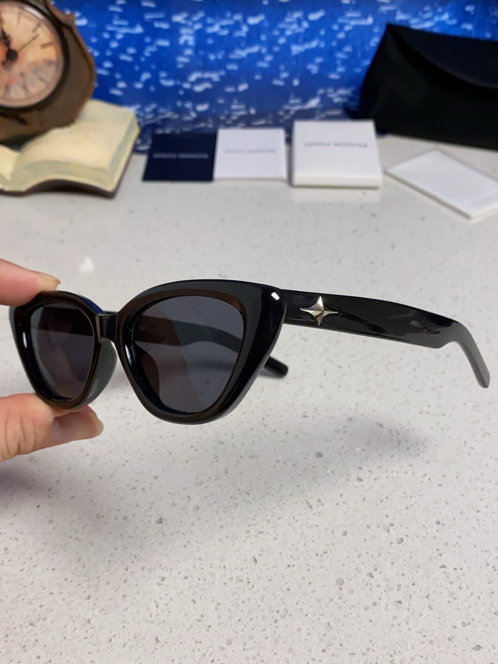 Gentle Monster SIUND Cat-Eye Silver Lens Sunglasses for Men & Women - detail image 6