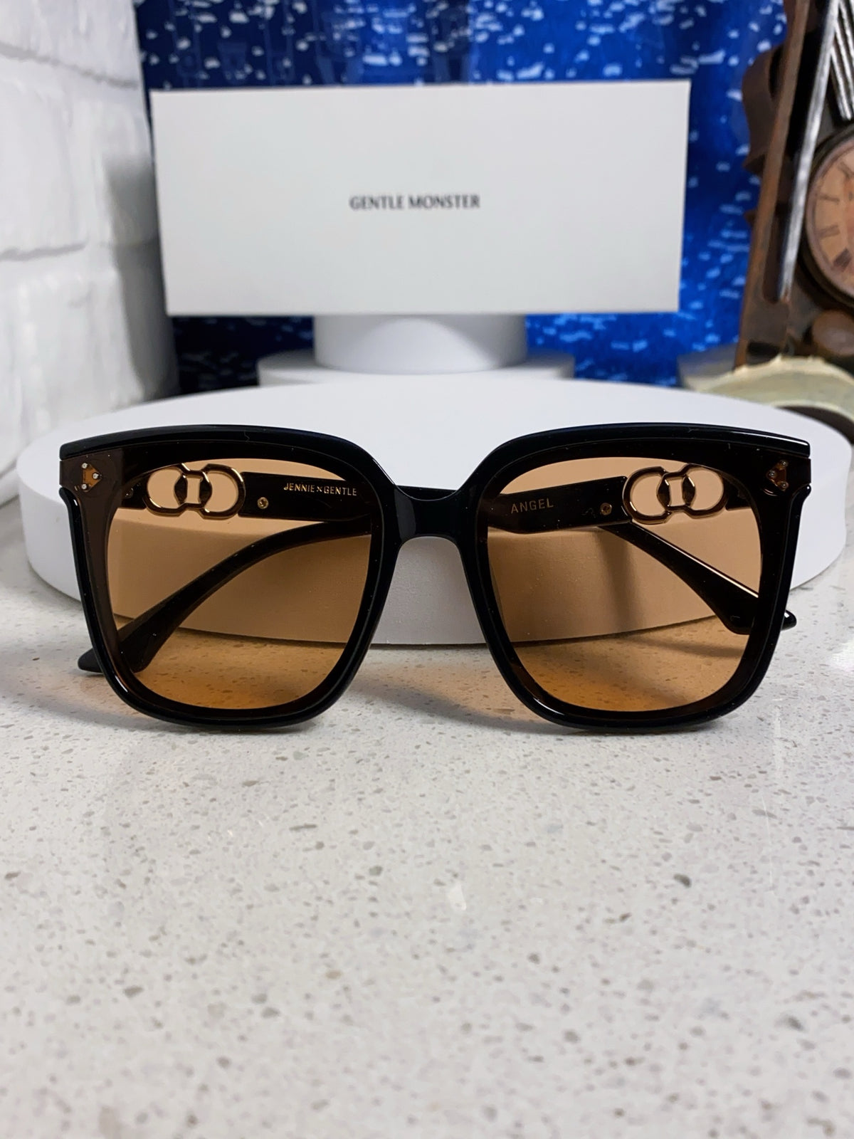 Gentle Monster ANGEL Oversized Brown Lens Sunglasses for Women - 466364 - detail image 9
