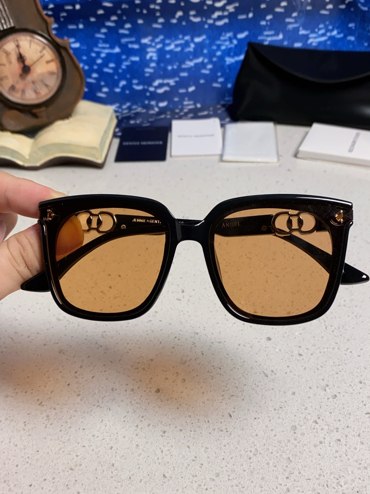 Gentle Monster ANGEL Oversized Brown Lens Sunglasses for Women - 466364 - detail image 4