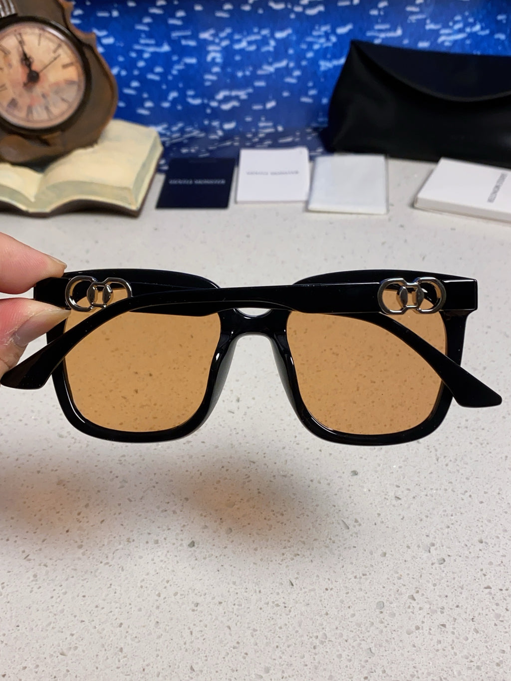Gentle Monster ANGEL Oversized Brown Lens Sunglasses for Women - 466364 - detail image 5