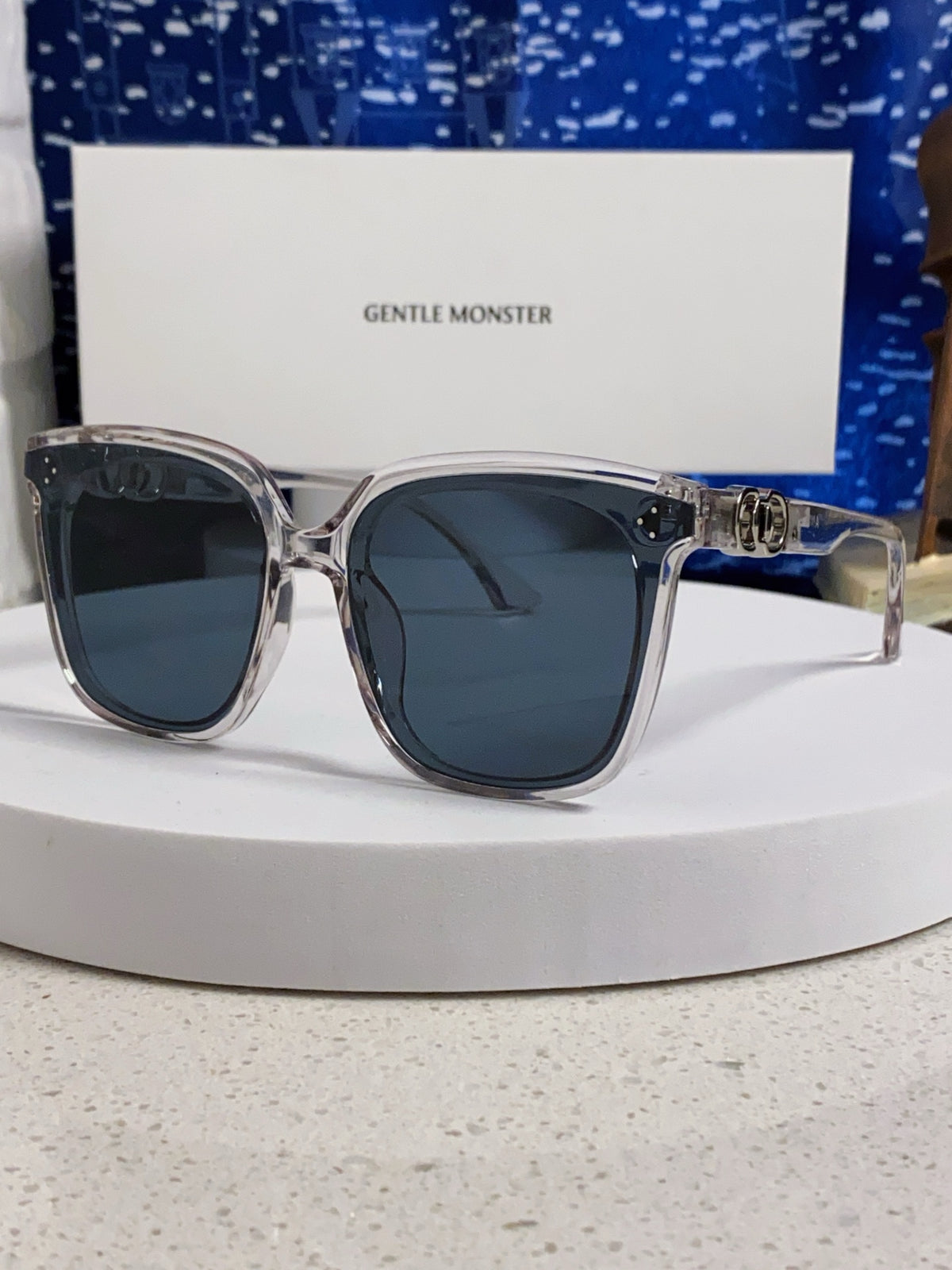 Gentle Monster ANGEL Oversized Blue Lens Sunglasses for Women