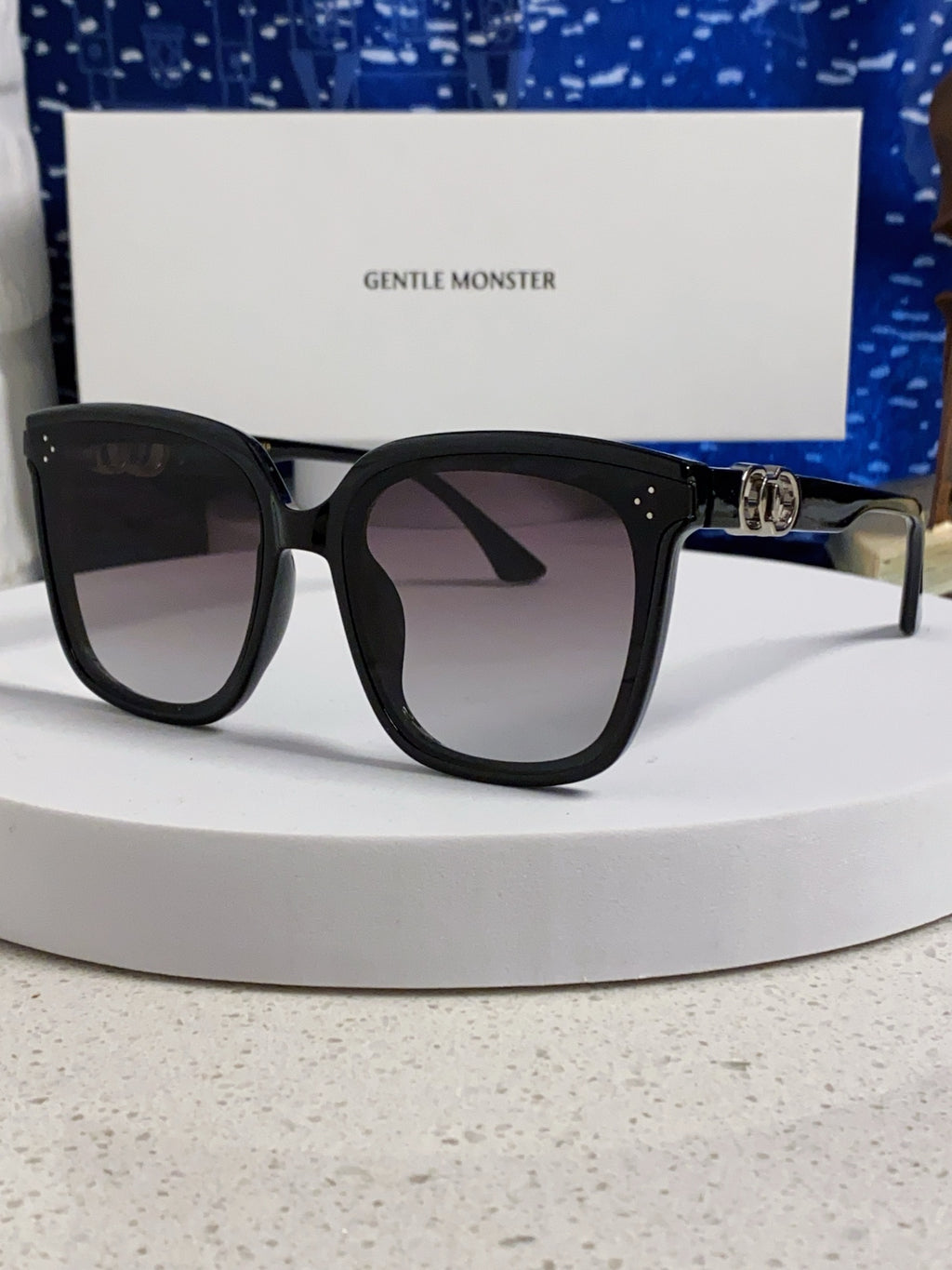 Gentle Monster ANGEL Oversized Gray Lens Sunglasses for Women