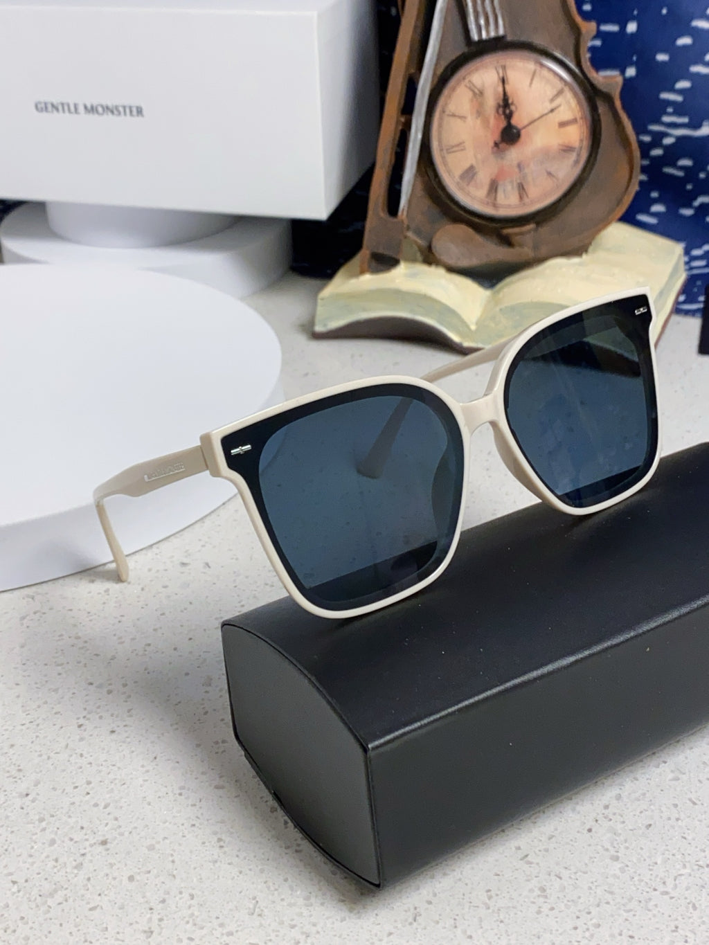 Gentle Monster SAL Acetate Square Blue Lens Sunglasses for Men & Wome - 488008 - detail image 10