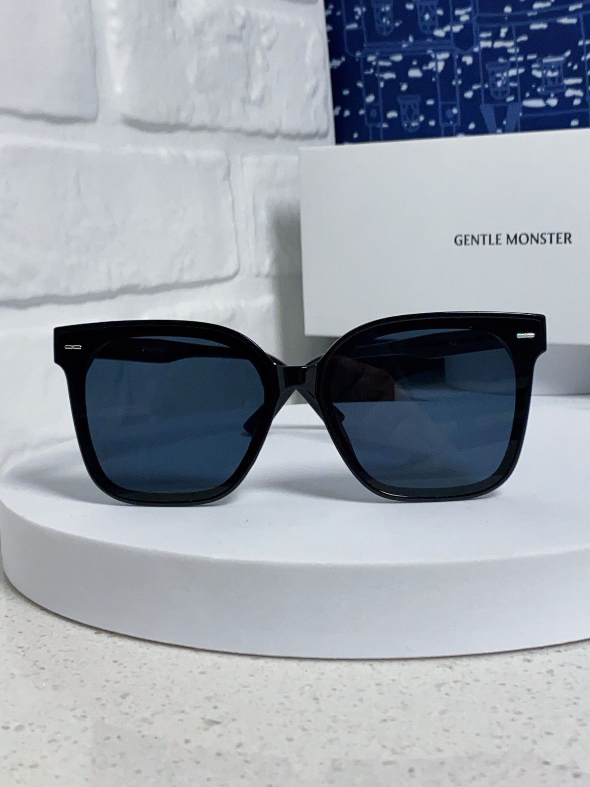 Gentle Monster SAL Acetate Square Blue Lens Sunglasses for Men & Wome - 432942 - detail image 2