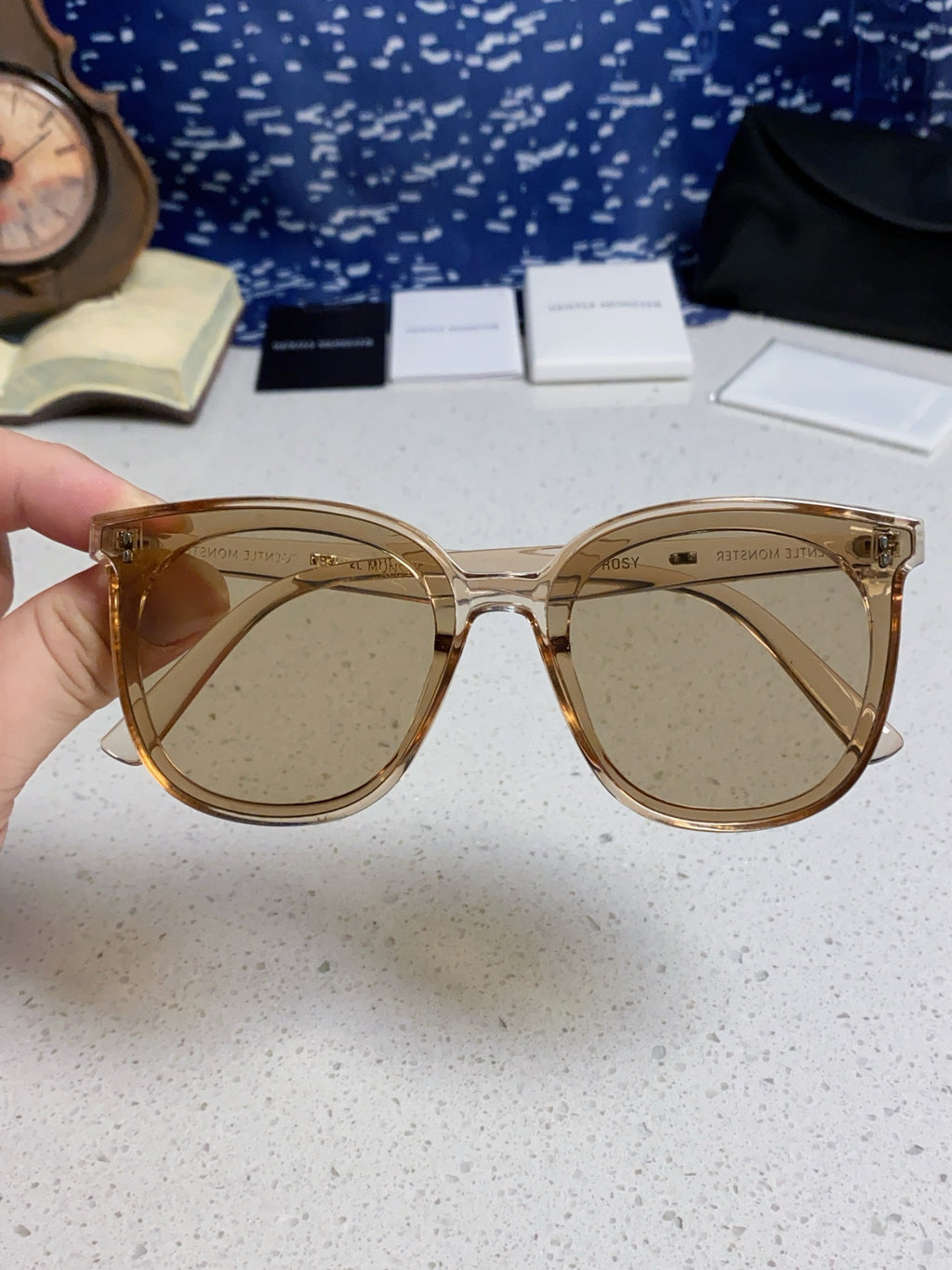 Gentle Monster ROSY Square Gray Lens Sunglasses for Men & Women - 998483 - detail image 4