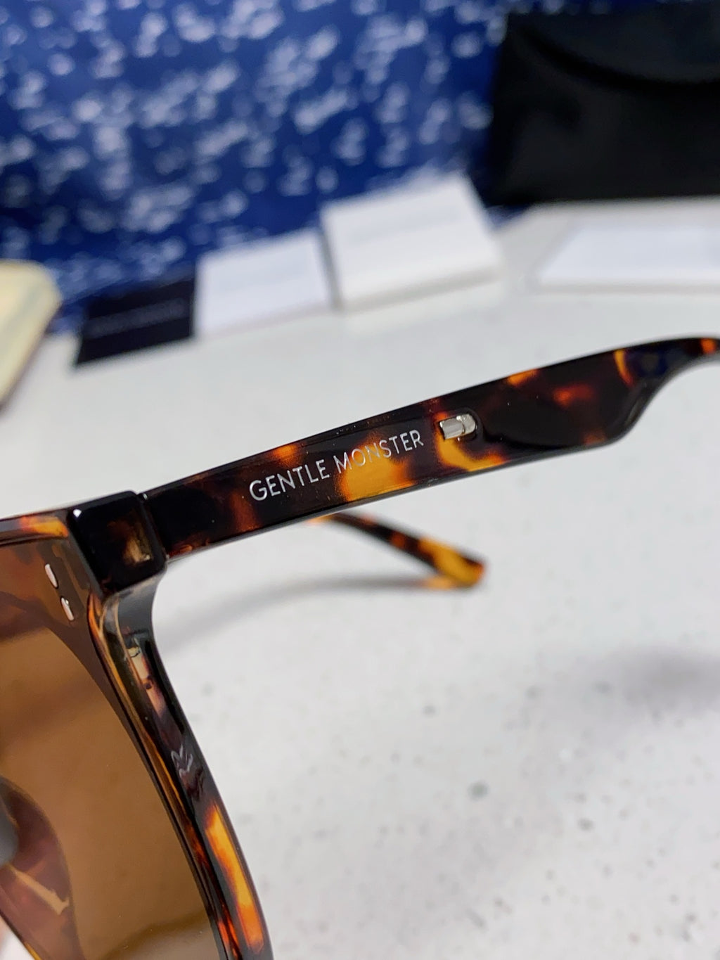 Gentle Monster ROSY Square Brown Lens Sunglasses for Men & Women - 432950 - detail image 7